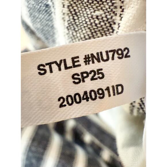 Madewell | NWT | The Tall Zoe Relaxed Wide Pant in Linen-Cotton Blend | Sz T4 - Picture 11 of 11